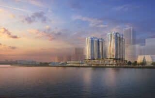 Thiên nhiên sông nước và âm nhạc truyền cảm hứng cho thiết kế kiến trúc The Opera Residence.
