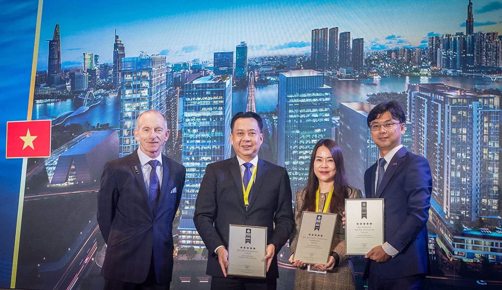 Dự án của SonKim Land thắng 5 hạng mục tại giải thưởng quốc tế