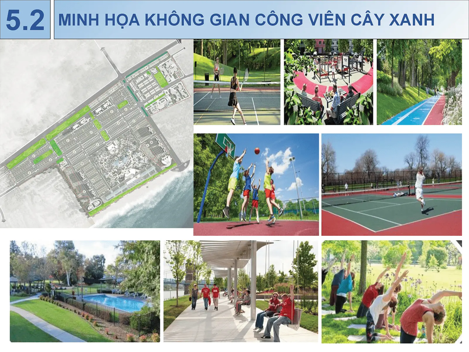 Minh họa không gian công viên cây xanh trong dự án Sun Group Vũng Tàu, mang đến tiện ích sống đẳng cấp.