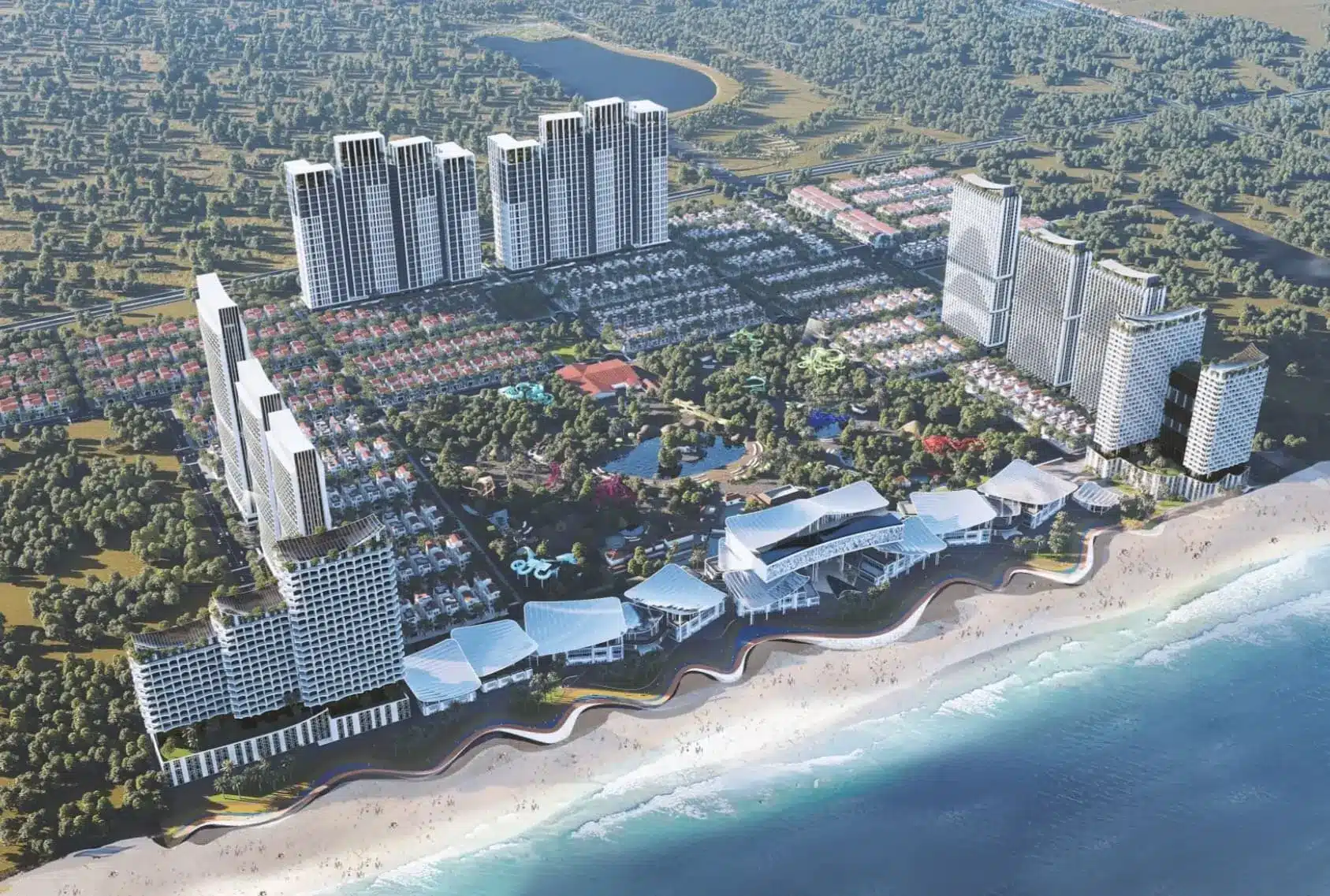 Quần thể dự án Blanca City – biểu tượng mới của Vũng Tàu, kết nối du lịch và giải trí tầm cỡ quốc tế.