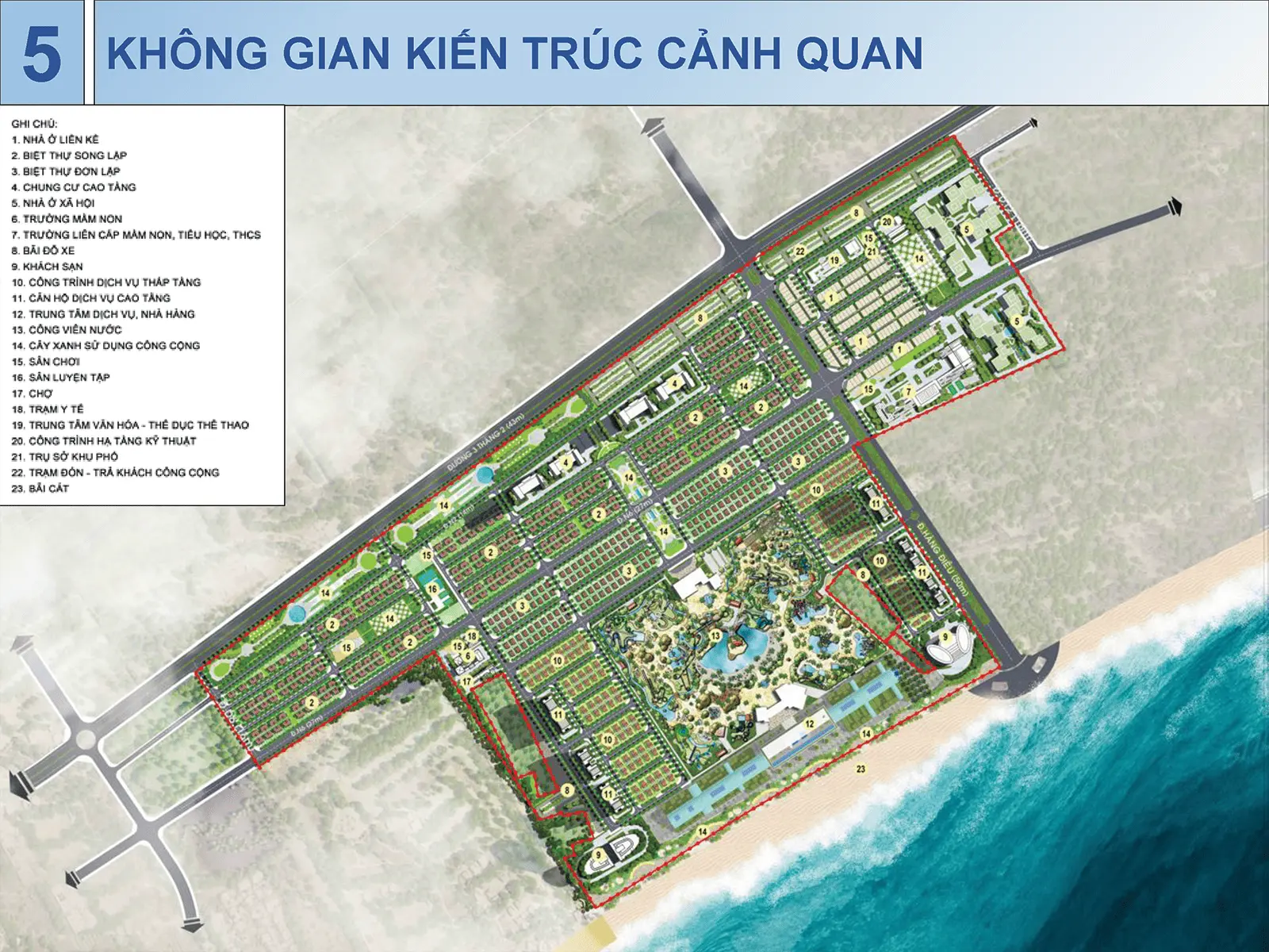 Quy hoạch tổng thể khu đô thị Sun Group Vũng Tàu với vị trí đắc địa và tiện ích đẳng cấp.