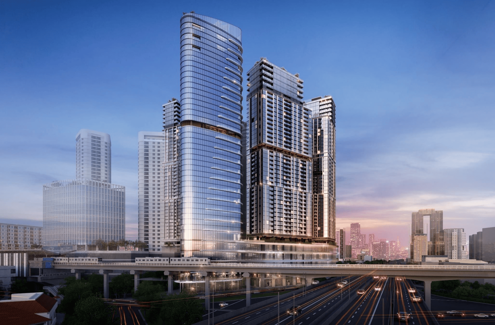 Sun Feliza Suites Cầu Giấy với thiết kế đẳng cấp và vị trí vàng tại ngã tư Phạm Hùng – Xuân Thủy.