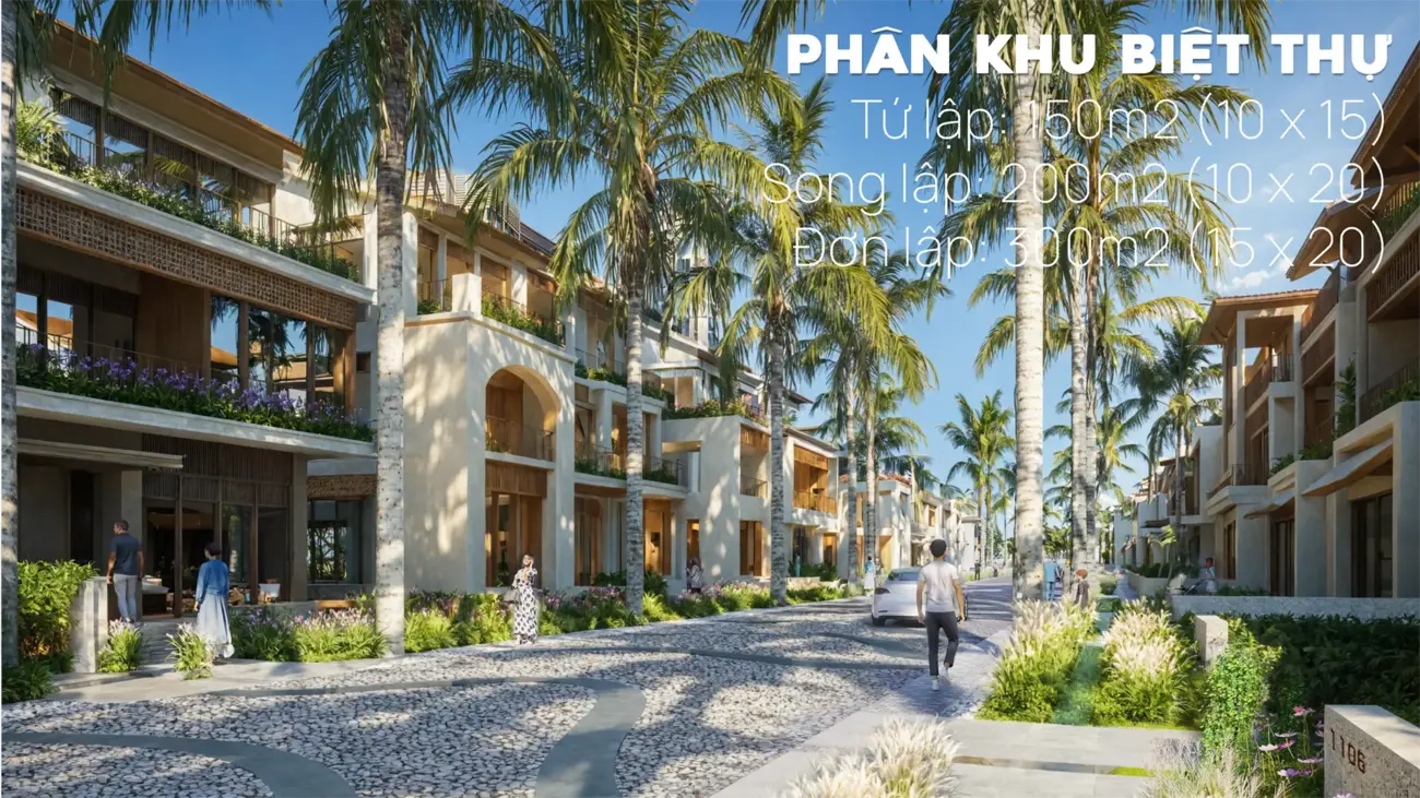 Phân khu biệt thự tại Charmora City – không gian sống sang trọng dành cho giới thượng lưu tại đảo Thiên đường.